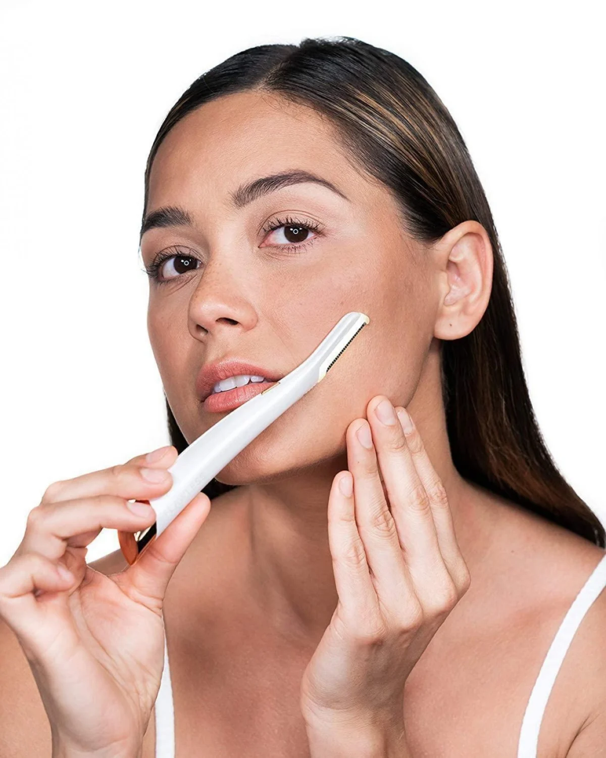 Φορητή Συσκευή Αποτρίχωσης & Απολέπισης Προσώπου με Φωτισμό LED