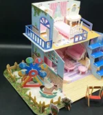 3D Συναρμολογούμενο Εξοχικό Σπίτι με Έπιπλα 0588-20