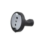 Πλαστικό PVC Μάυρο Ματ Άγκιστρο Κρεμάστρα Μπάνιου - Κουζίνας 26474