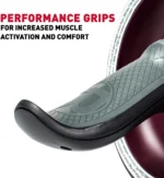 Ρόδα Εκγύμνασης Κοιλιακών - Abs Roller Μαύρο - Κόκκινο