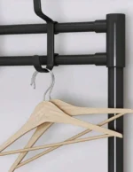 Μεταλλική Ραφιέρα Παπουτσοθήκη & Κρεμάστρα Εισόδου, Τουαλέτας Μπάνιου 168x80x26εκ