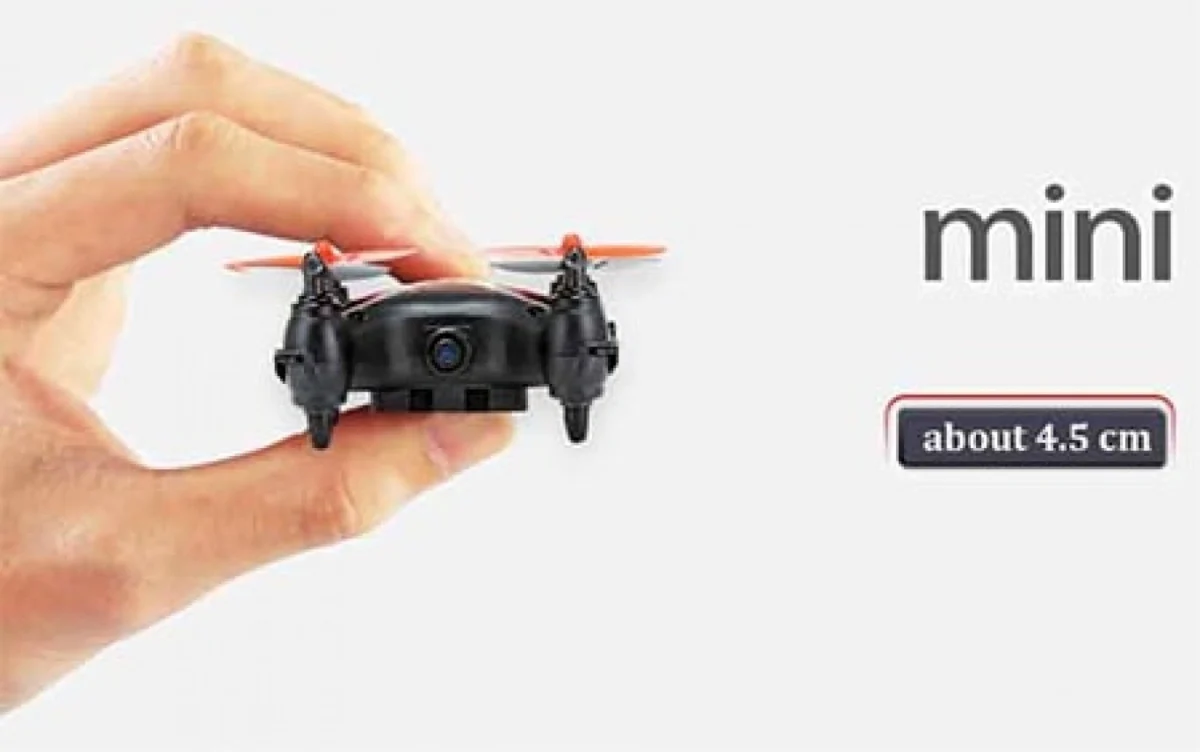Mini Τηλεκατευθυνόμενο Ελικόπτερο Quadcopter Drone με Κάμερα & Χειριστήριο Pocket CF-922