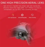 Mini Τηλεκατευθυνόμενο Ελικόπτερο Quadcopter Drone με Κάμερα & Χειριστήριο Pocket CF-922