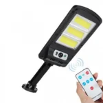 Αδιάβροχος Ηλιακός Προβολέας 6 COB LED 450W - Φωτιστικό Δρόμου με Τηλεχειριστήριο, Ανιχνευτή Κίνησης, Φωτοκύτταρο & Φωτοβολταϊκό Πάνελ W-756-3