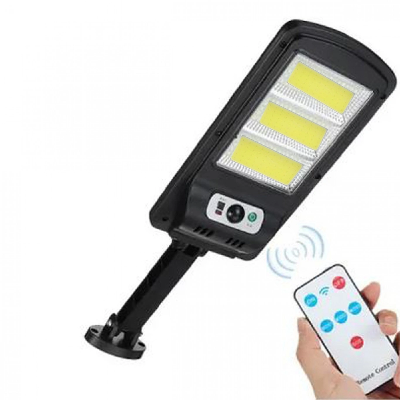 Αδιάβροχος Ηλιακός Προβολέας 6 COB LED 450W - Φωτιστικό Δρόμου με Τηλεχειριστήριο, Ανιχνευτή Κίνησης, Φωτοκύτταρο & Φωτοβολταϊκό Πάνελ W-756-3 Αδιάβροχος Ηλιακός Προβολέας 6 COB LED 450W - Φωτιστικό Δρόμου με Τηλεχειριστήριο, Ανιχνευτή Κίνησης, Φωτοκύτταρο & Φωτοβολταϊκό Πάνελ W-756-3