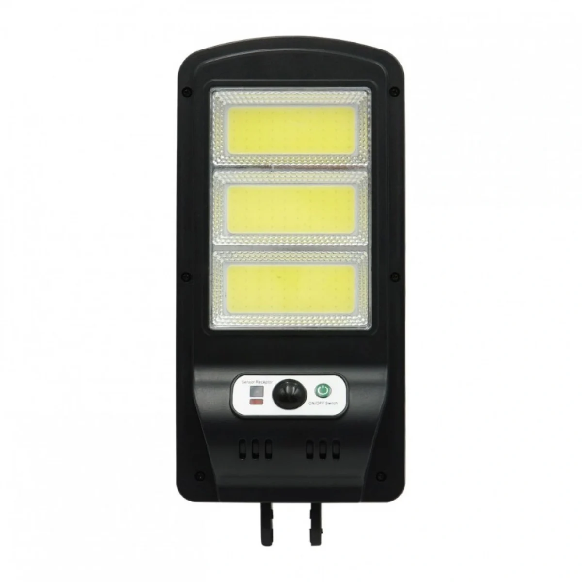 Αδιάβροχος Ηλιακός Προβολέας 6 COB LED 450W - Φωτιστικό Δρόμου με Τηλεχειριστήριο, Ανιχνευτή Κίνησης, Φωτοκύτταρο & Φωτοβολταϊκό Πάνελ W-756-3