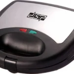 DSP® Τοστιέρα 3 - 1 με Αποσπώμενες Αντικολλητικές Πλάκες για Βάφλες & Γκριλ 750W - Sandwich Maker KC1049 - Inox