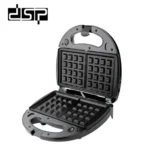 DSP® Τοστιέρα 3 - 1 με Αποσπώμενες Αντικολλητικές Πλάκες για Βάφλες & Γκριλ 750W - Sandwich Maker KC1049 - Inox