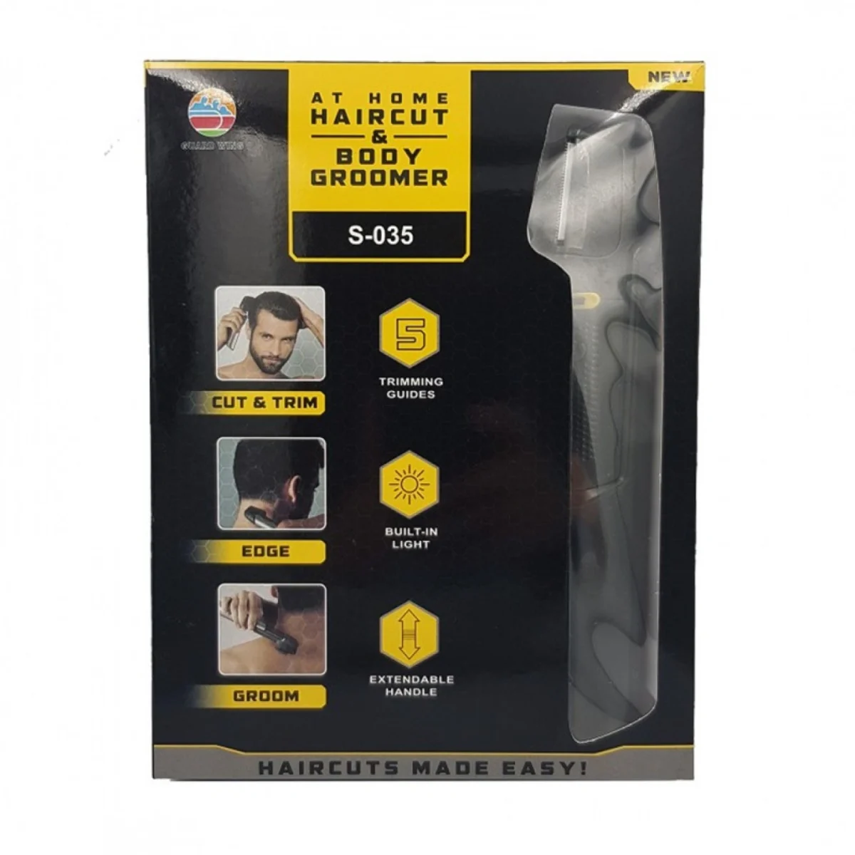 Κουρετική – Ξυριστική Μηχανή για Μαλλιά/Πρόσωπο/Σώμα S-035