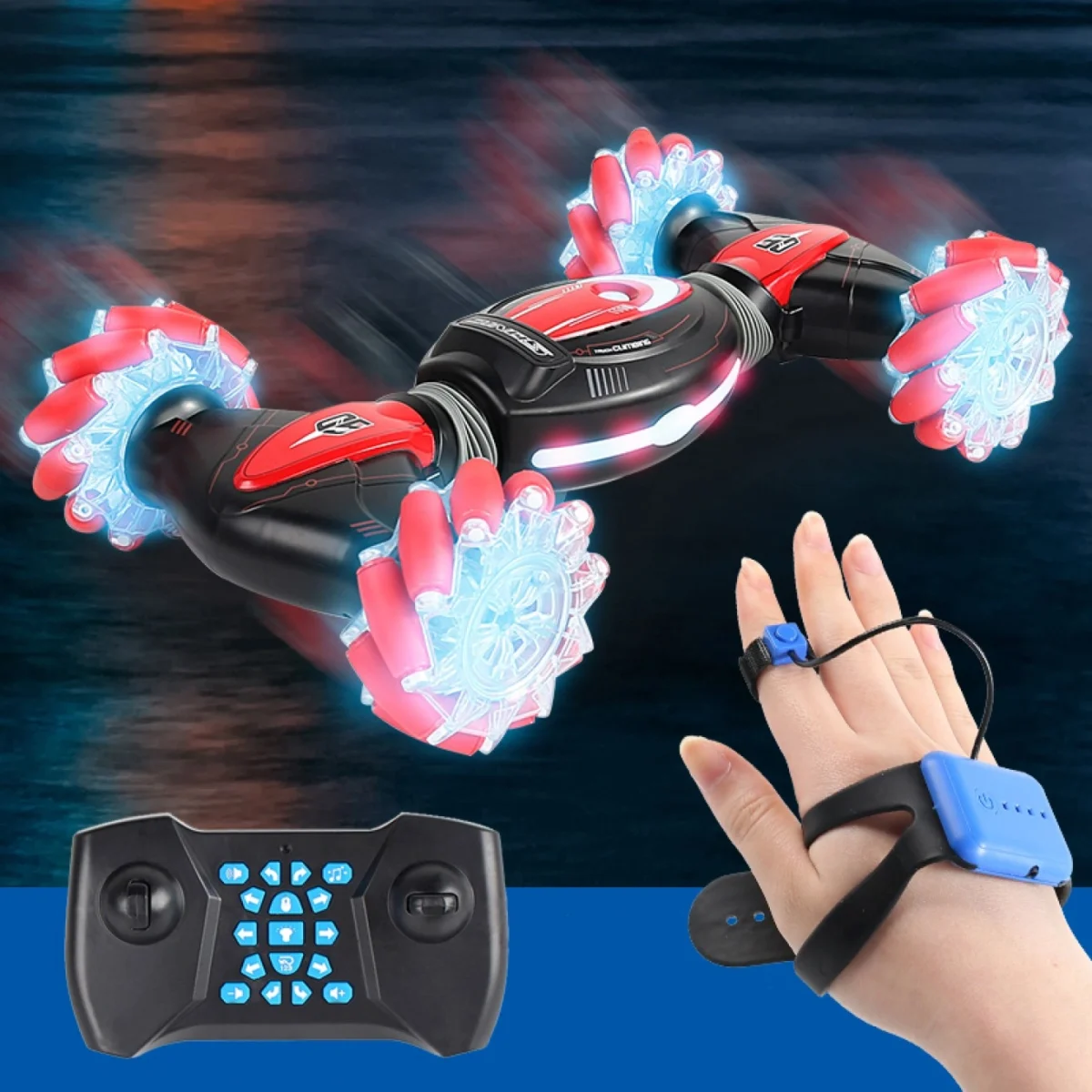 Ακροβατικό 4x4 Τηλεκατευθυνόμενο Αναρριχώμενο Αυτοκίνητο RQ2087 - Off Road Twisting Climbing Rover