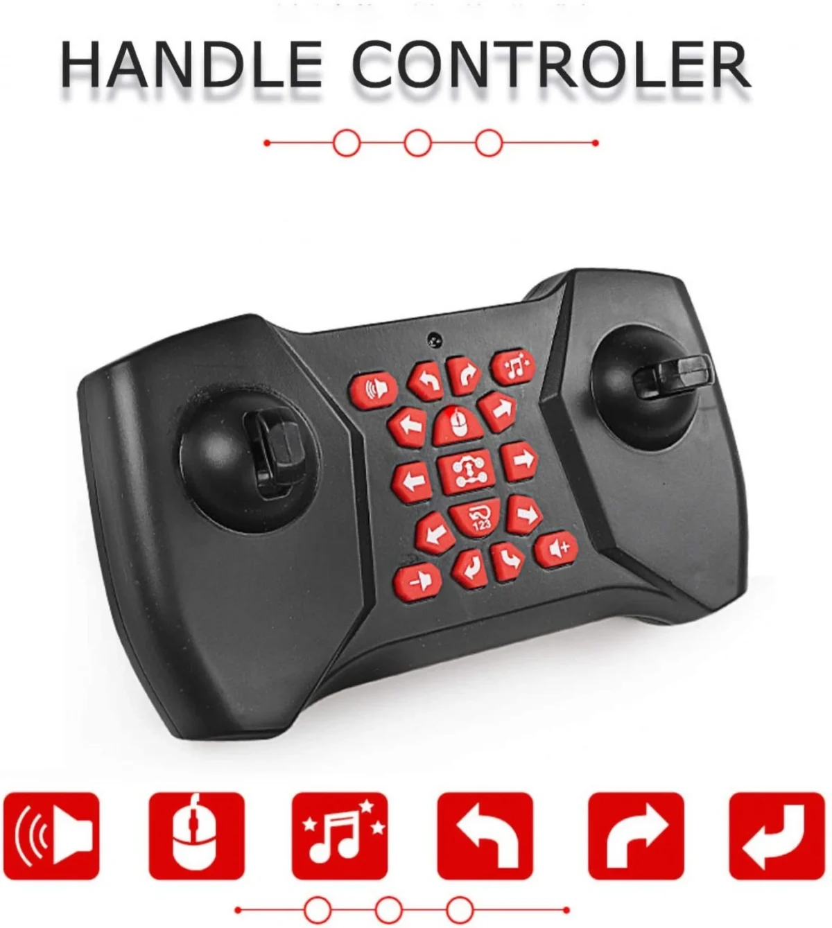 Ακροβατικό 4x4 Τηλεκατευθυνόμενο Αναρριχώμενο Αυτοκίνητο RQ2087 - Off Road Twisting Climbing Rover