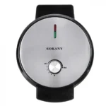 Βαφλιέρα SOKANY KJ-505 1000W με Αντικολλητικές Πλάκες Ψησίματος σε Στρογγυλό Σχήμα Waffle Maker