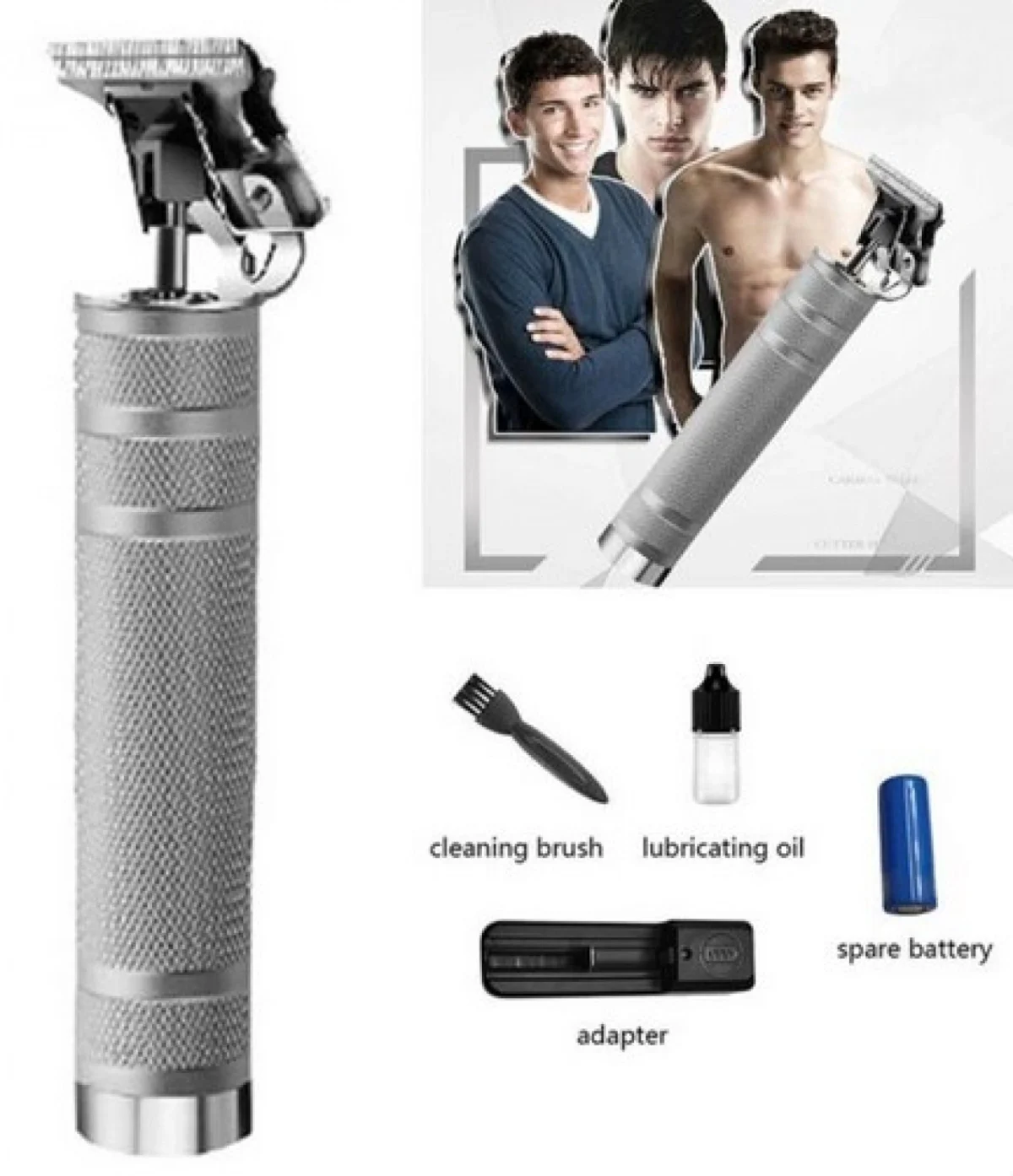 Επαγγελματικό Επαναφορτιζόμενο Trimmer Κουρευτική Μηχανή KEMEI KM-1974B