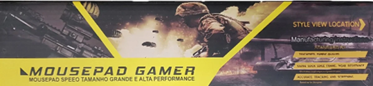 Gaming Mouse Pad Large 80x30cm Battlegrounds