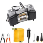 Heavy Duty Διπλό Κομπρεσέρ Αέρος 12V με 2 Κυλίνδρους Αυτοκινήτου 85 lt/min 150PSI με Μανόμετρο & Θήκη Μεταφοράς 628 4x4 - Air Compressor