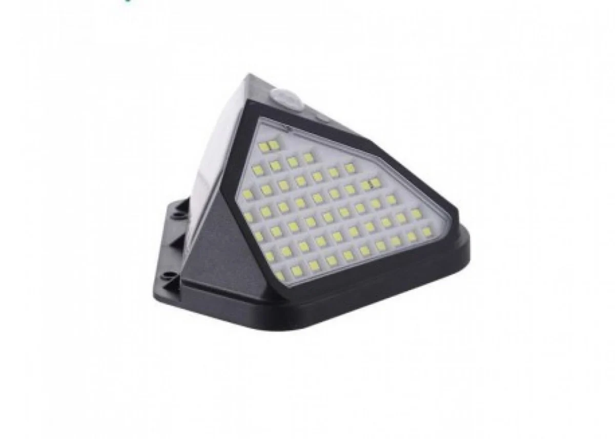 Ηλιακό Φωτιστικό Τοίχου με Αισθητήρα Κίνησης & Φωτοκύτταρο 1W 102 LED LF-1728A