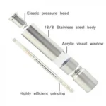 Μεταλλικός Χειροκίνητος Μύλος Άλεσης Πιπεριού-Αλατιού-Μπαχαρικών 15cm