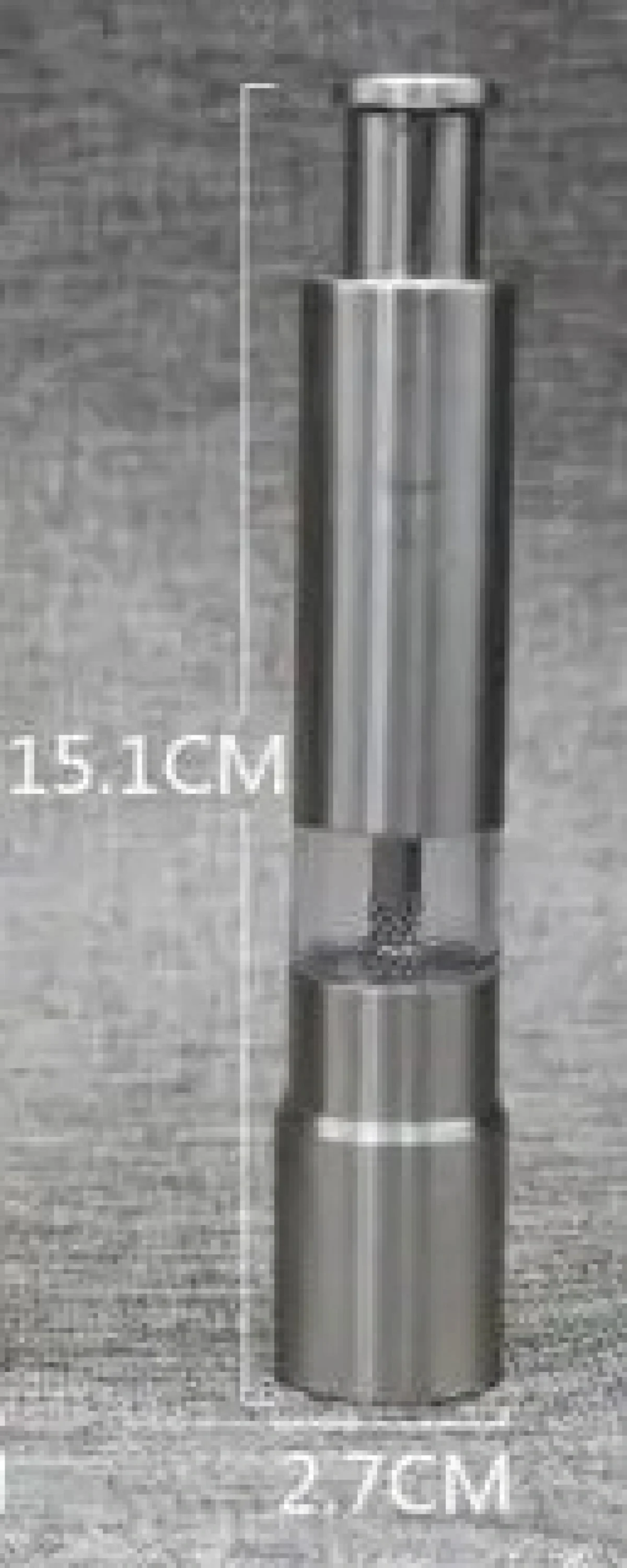 Μεταλλικός Χειροκίνητος Μύλος Άλεσης Πιπεριού-Αλατιού-Μπαχαρικών 15cm