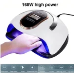 Blueque V8 631217 Επαγγελματικό Αποσπώμενο Ψηφιακό Φουρνάκι Νυχιών UV/36LED 168W - Professional Manicure Phototherapy Nail Gel Dryer