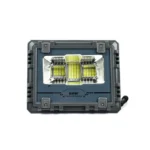 Αδιάβροχος Επαναφορτιζόμενος Ηλιακός Προβολέας Αλουμινίου 60W 80 LED με Τηλεχειρισμό και Χρονοδιακόπτη MJ-AW60