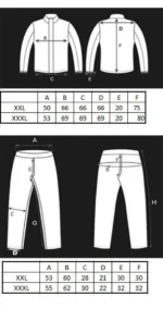 Αδιάβροχο Αντιανεμικό Αντοχής με Αντανακλαστικό για την Μηχανή ή Αγροτικές Δουλειές - Σετ Παντελόνι & Μπουφάν H-908