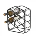 Μεταλλική Κάβα Κρασιών 6 Θεσεων "Old Navy" 28x18x35cm