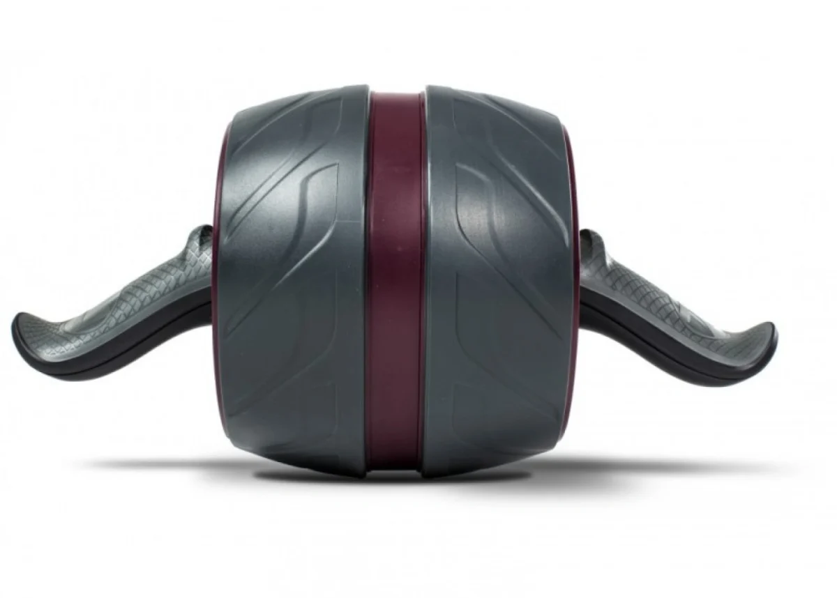 Ultra Wide Ρόδα Εκγύμνασης Κοιλιακών με Αντίσταση - Επαναφορά & Φρένο - Περισσότερη Ισορροπία & Σταθερότητα - AB Wheel Automatic Rebound