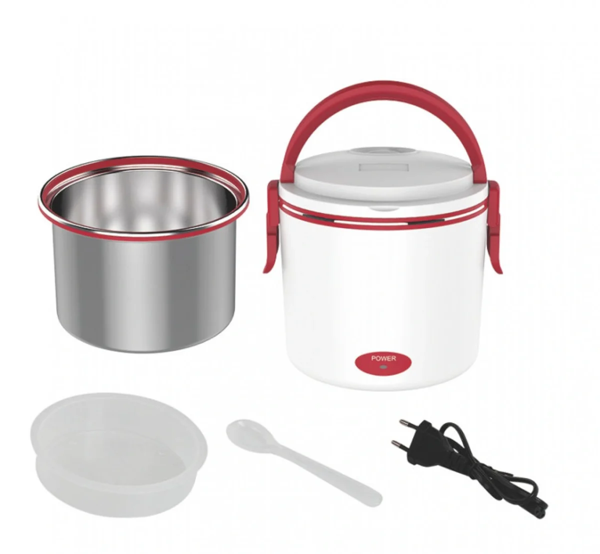 Hoomei HM-5650 Ηλεκτρικό Θερμαινόμενο Φαγητοδοχείο Θερμός - Electric Heated Lunchbox 40W