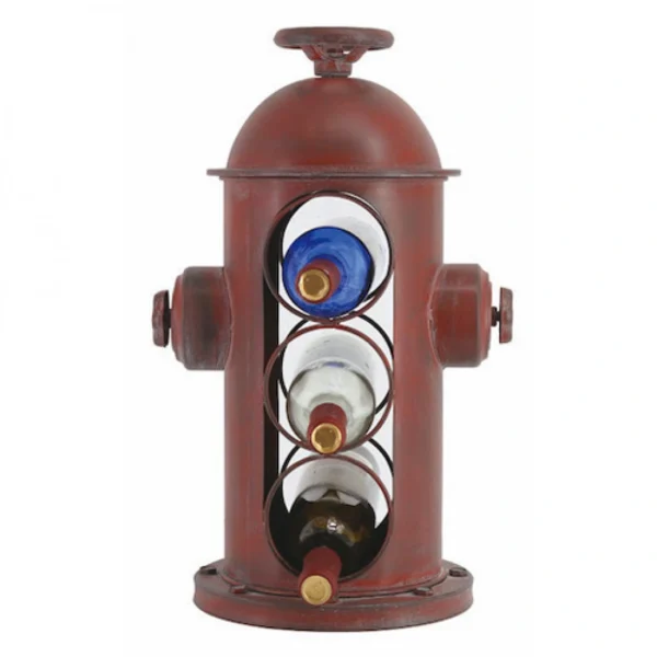 Μεταλλική Κάβα Κρασιών Κρουνός 29x23x46.50cm