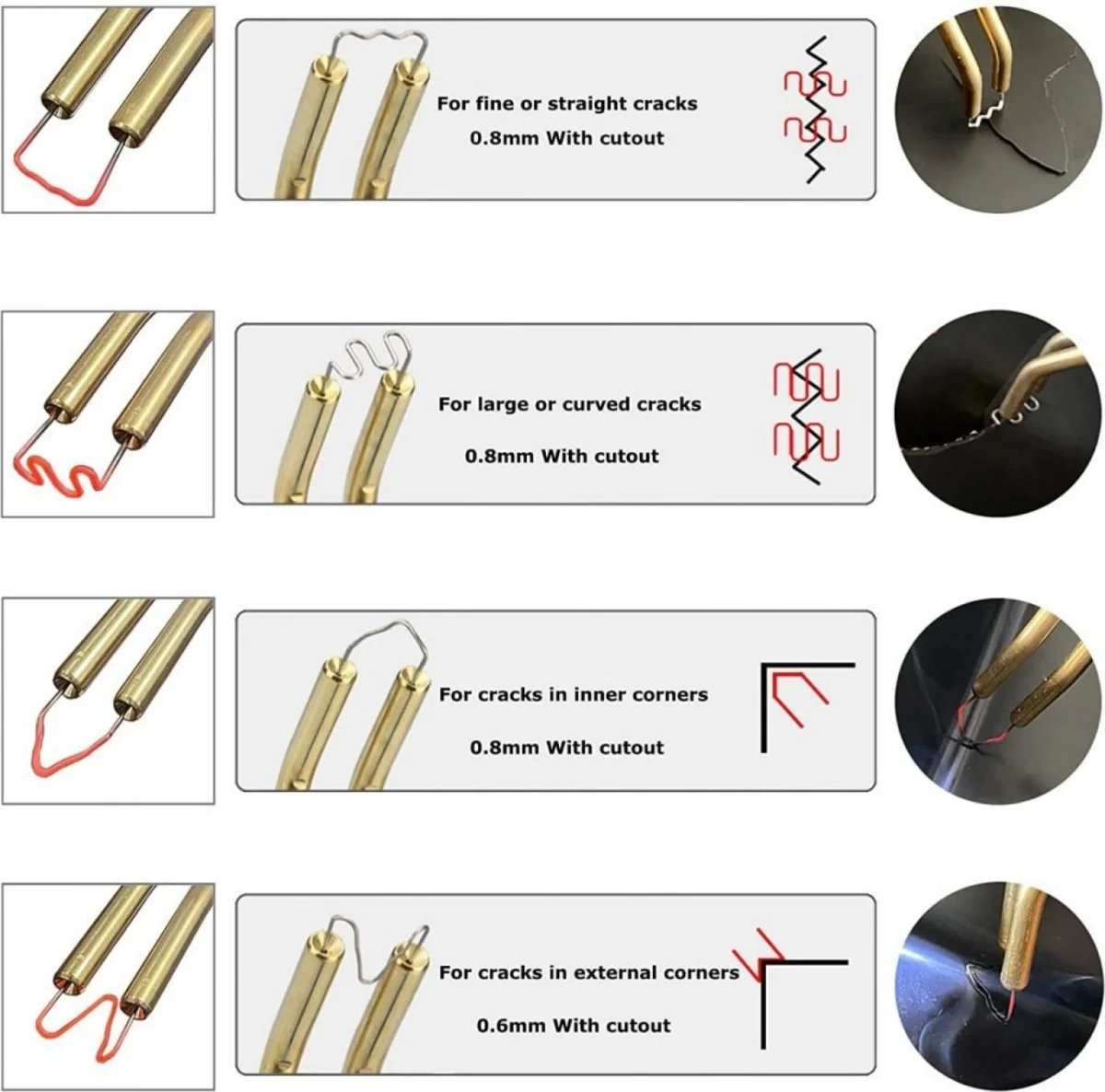 Πιστόλι Θερμής Συγκόλλησης για Πλαστικά, Πλαστικό StapleMaster