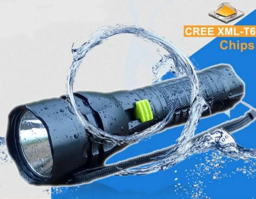 Mini Αδιάβροχος Φακός LED Τσέπης Zoom 200LM USB Υψηλής Φωτεινότητας - Power Style Waterproof