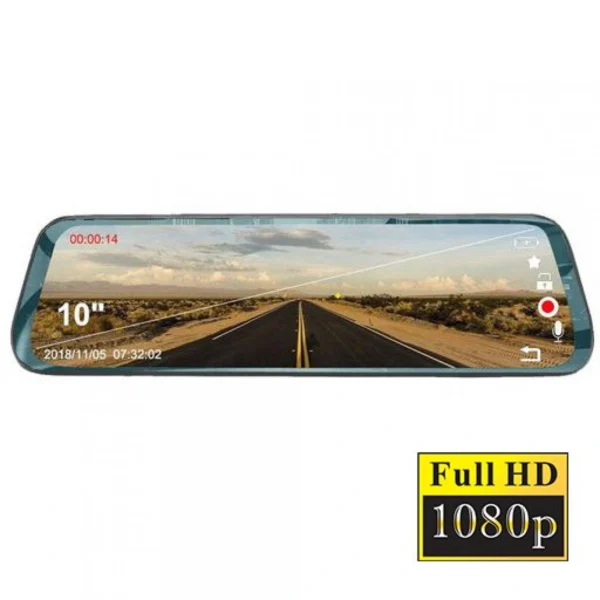 Καθρέπτης Αυτοκινήτου με Οθόνη LCD 4,0'', Κάμερα Καταγραφικό Full HD 1080p DVR, Κάμερα Οπισθοπορείας - Rear Mirror Camera