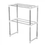 Πολυλειτουργική Βάση Οργάνωσης - Αποθήκευσης Δύο Επιπέδων Ρυθμιζόμενου Πλάτους Μεταλλική - Multifunction Telescopic Framework 5819