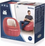 Bestway Φουσκωτή Πολυθρόνα σε Σχήμα Κύβου - Living Room Sofas 74x74x64cm 75046