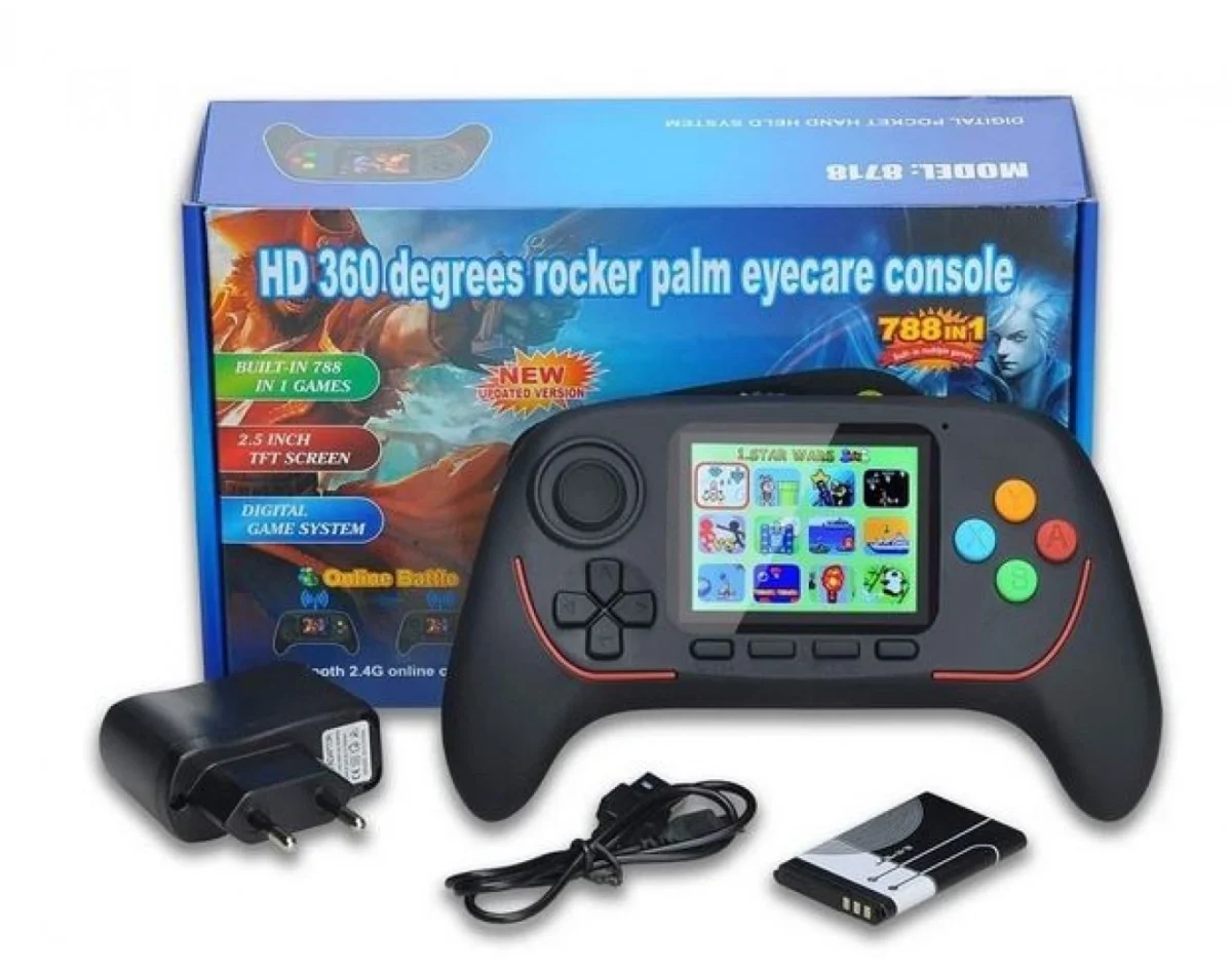Κονσόλα Παιχνιδιών Χειρός Μ8718 16-bit OEM με 788 Ενσωματωμένα Παιδικά Παιχνίδια