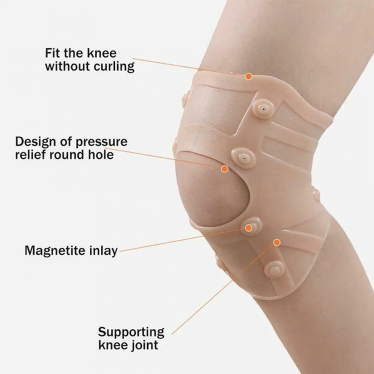 Επιγονατίδα - Νάρθηκας με Ελατήρια - Έξτρα Στήριξη για Αστάθεια Συνδέσμων - PowerKnee Strap