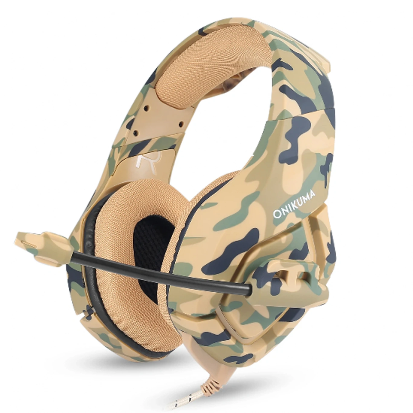 Gaming Ακουστικά με Μικρόφωνο 3.5mm και Λειτουργία Μείωσης Θορύβου Μικρόφωνου Onikuma K1-B - Over Ear Gaming Headset with Noise Cancelling Microphone Gaming Ακουστικά με Μικρόφωνο 3.5mm και Λειτουργία Μείωσης Θορύβου Μικρόφωνου Onikuma K1-B - Over Ear Gaming Headset with Noise Cancelling Microphone