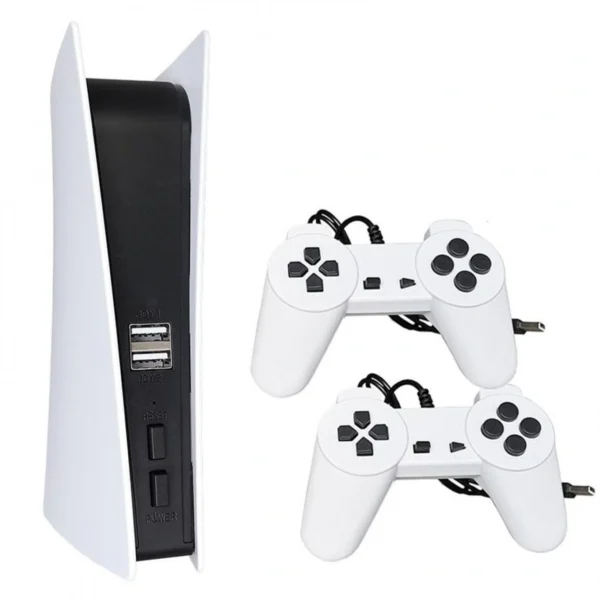 Κονσόλα Τηλεόρασης με 200 Παιχνίδια - 8 Bit Game Station 5 Λευκό με 2 Χειριστήρια