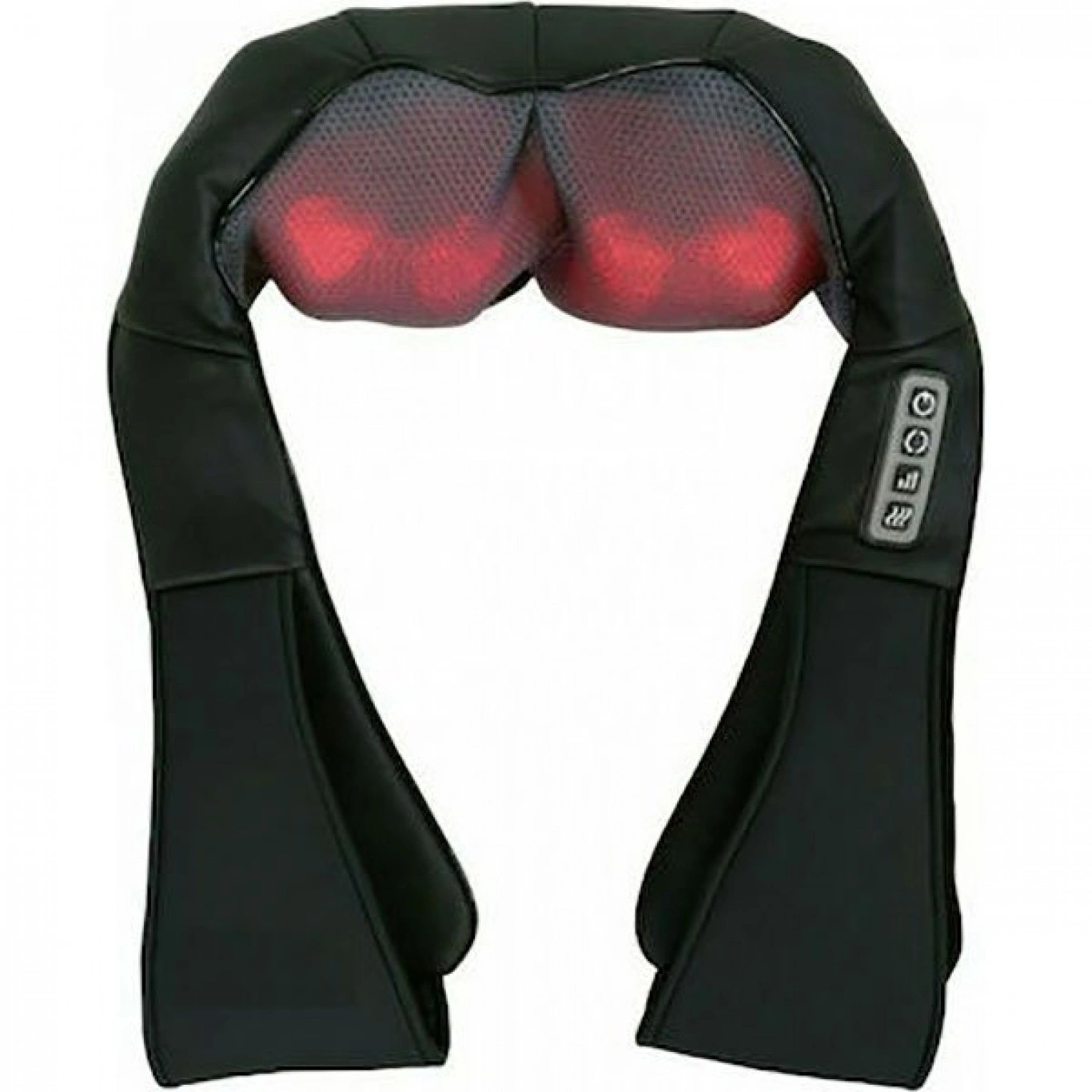 UltraPro Συσκευή με 16 Κεφαλές Shiatsu Μασάζ για Πόνους στην Πλάτη - Αυχένα - Όλου του Σώματος με Υπέρυθρη Ακτινοβολία Μαύρο UltraPro Συσκευή με 16 Κεφαλές Shiatsu Μασάζ για Πόνους στην Πλάτη - Αυχένα - Όλου του Σώματος με Υπέρυθρη Ακτινοβολία Μαύρο