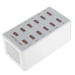 Andowl Q-CD12P Σταθμός Φόρτισης 60W με 12 Θύρες USB για Πολλαπλές Συσκευές με Τσιπ Έξυπνης Διαχείρισης Ρεύματος & Προστασία Ασφαλείας