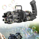 Οχταπλό Όπλο για Άπειρες Σαπουνόφουσκες Πολύχρωμες - Bubble Machine Gun - Συσκευή για Φυσαλίδες OEM