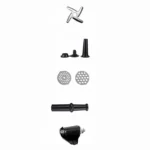 Ηλεκτρική ΜηχανήΗλεκτρική Μηχανή Παραγωγής Κιμά - Ντοματοτρίφτης 1340W Meat Grinder-Tomato strainer HOOMEI HM-6268