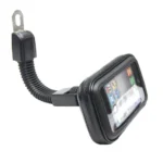 Αδιάβροχη Βάση - Θήκη Καθρέπτη Μηχανής για Κινητά, Smartphone, GPS & iPhone έως 5.7''