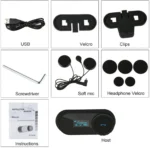 Σύστημα Ενδοεπικοινωνίας Bluetooth με οθόνη LCD – TCOM-SC