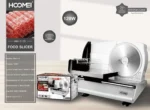 Μηχανή κοπής αλλαντικών, τυριών και ψωμιού 120W HOOMEI HM-5135