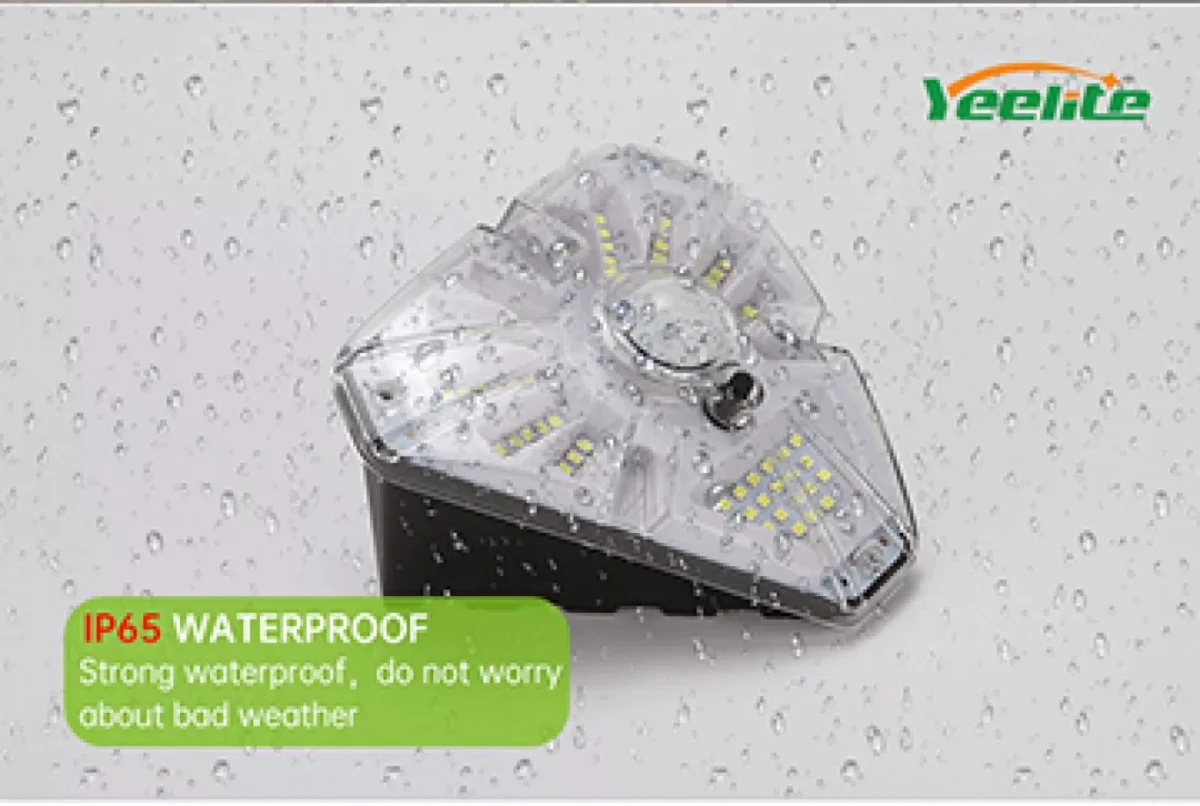 Επιτοίχιο Ηλιακό Προβολάκι με 62 LED - GD-155