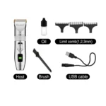 Επαγγελματική Επαναφορτιζόμενη Κουρευτική Μηχανή Kemei KM-4009