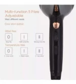 Επαγγελματικό Πιστολάκι - Σεσουάρ 3500W Kemei KM-5812 με Φυσούνα - Professional Hair Dryer