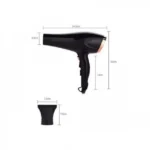 Επαγγελματικό Πιστολάκι - Σεσουάρ 3500W Kemei KM-5812 με Φυσούνα - Professional Hair Dryer