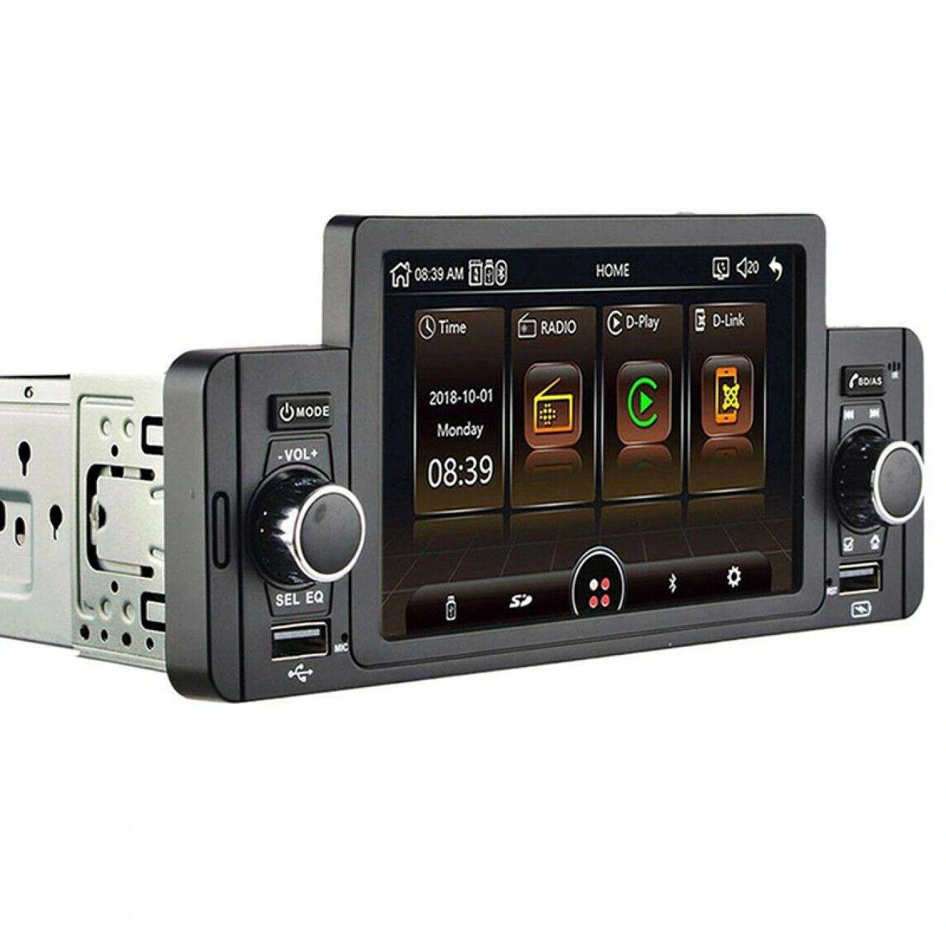 Multimedia Bluetooth Ηχοσύστημα Αυτοκινήτου CTC-5060 με Οθόνη Αφής 5" Multimedia Bluetooth Ηχοσύστημα Αυτοκινήτου CTC-5060 με Οθόνη Αφής 5"